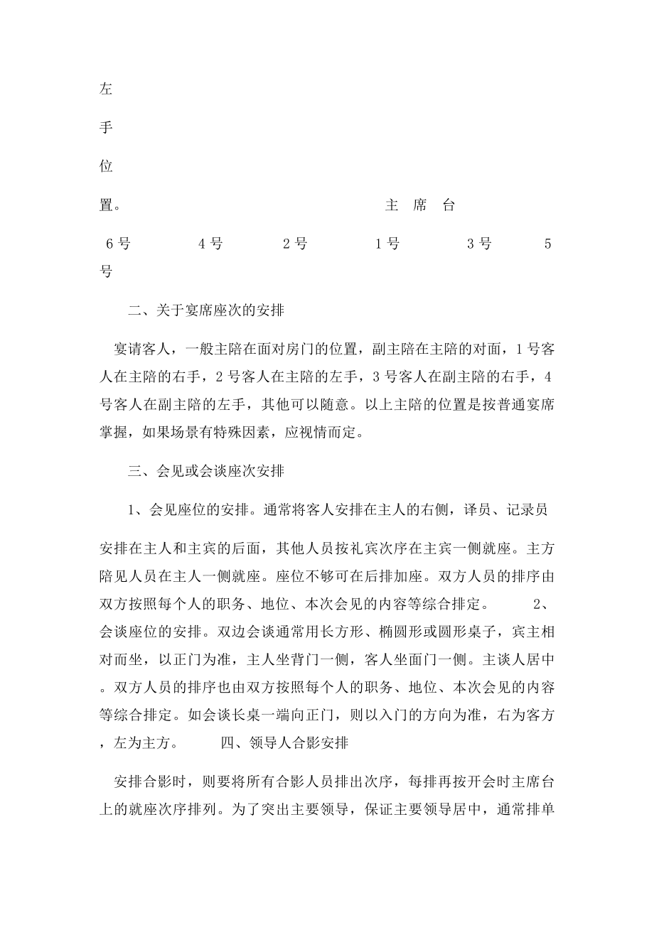 正式会议主席台座次顺序排列规则.docx_第2页