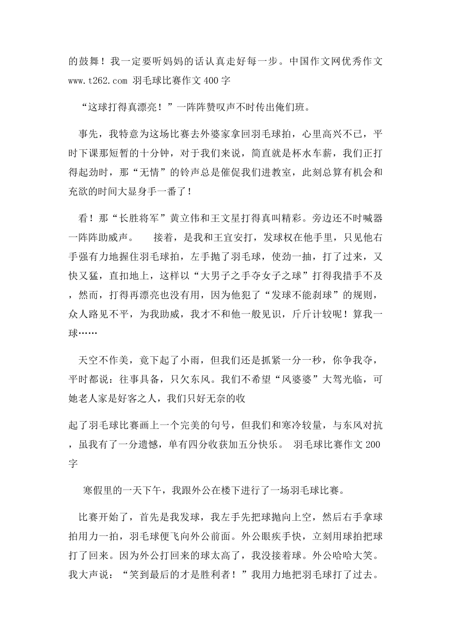 激烈的羽毛球比赛作文500字.docx_第3页