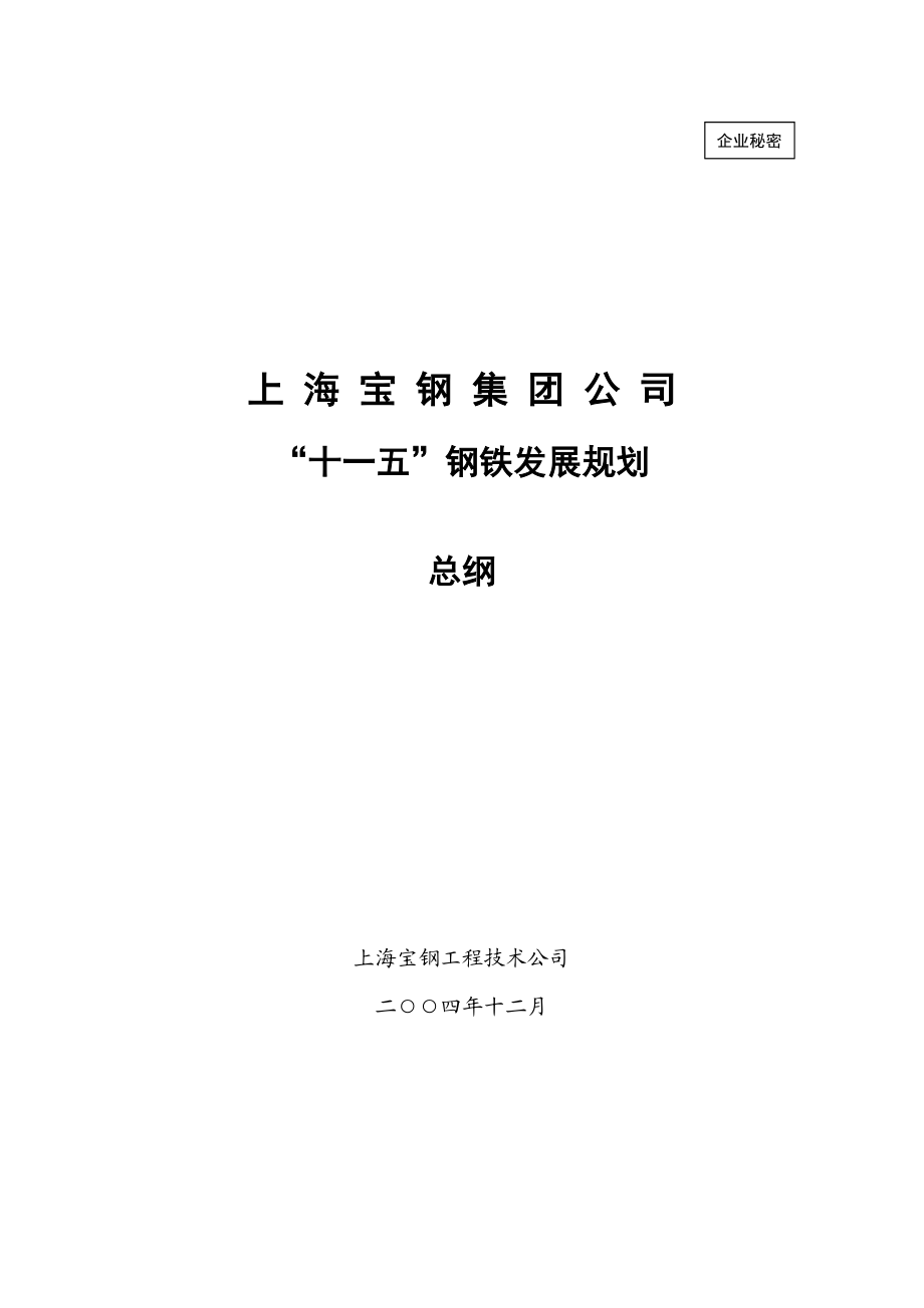 宝钢规划.doc_第1页