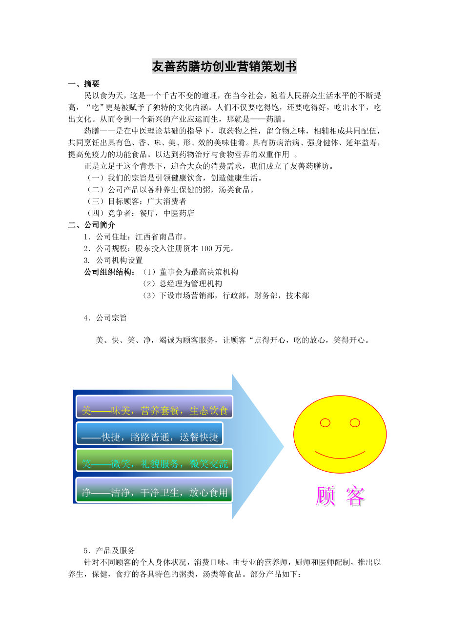 创业营销策划书.doc_第1页