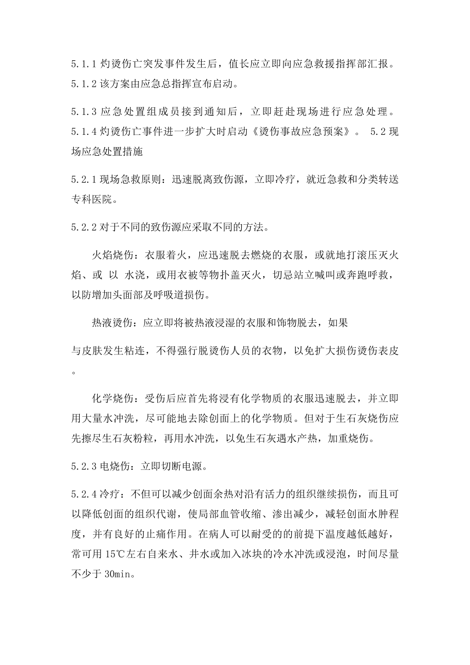 灼烫伤亡事故处置方案.docx_第3页