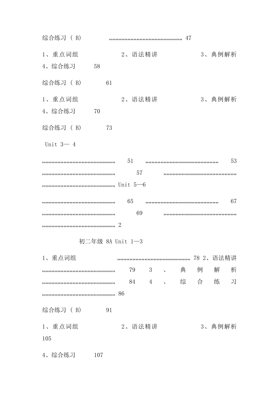 江苏牛津英语中考分册总复习资料.docx_第2页