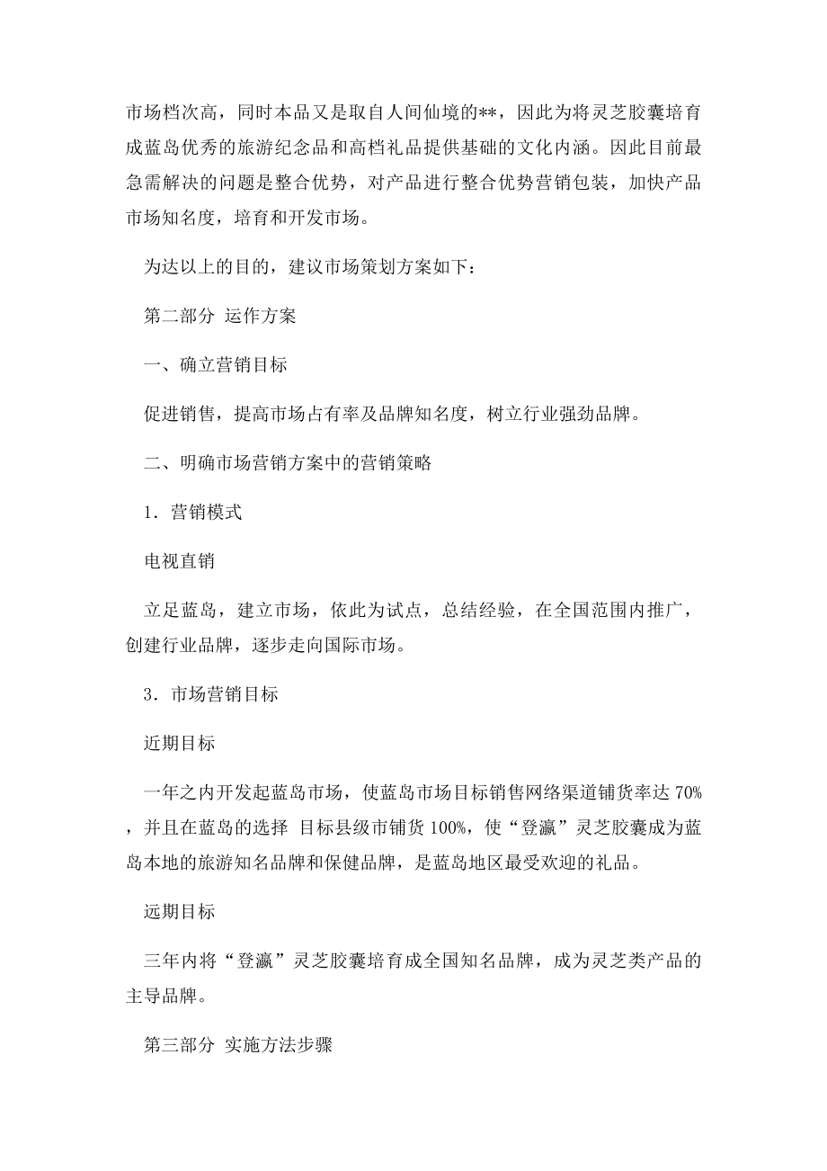 某公司的市场营销方案.docx_第2页