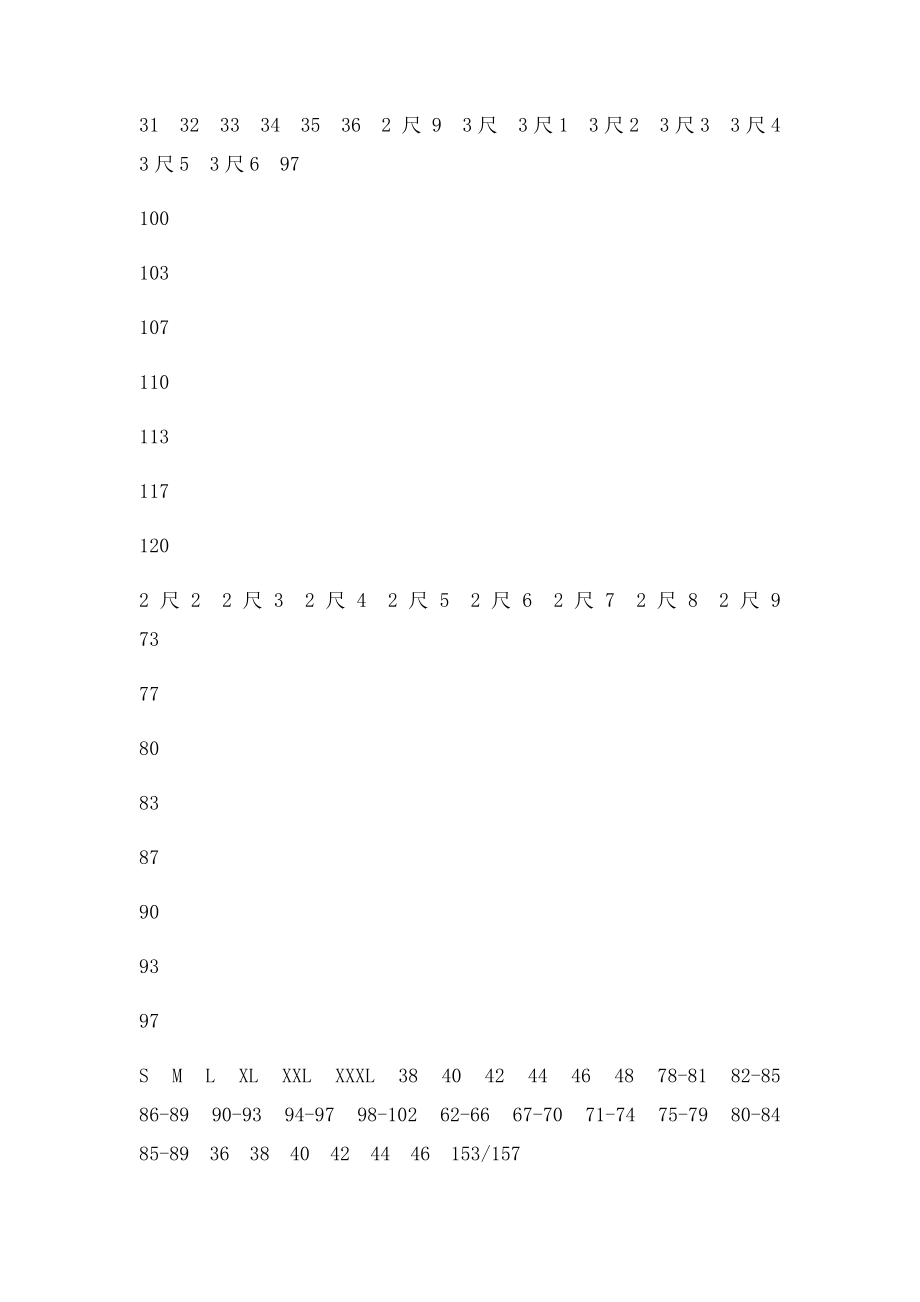 服装尺码助手.docx_第2页