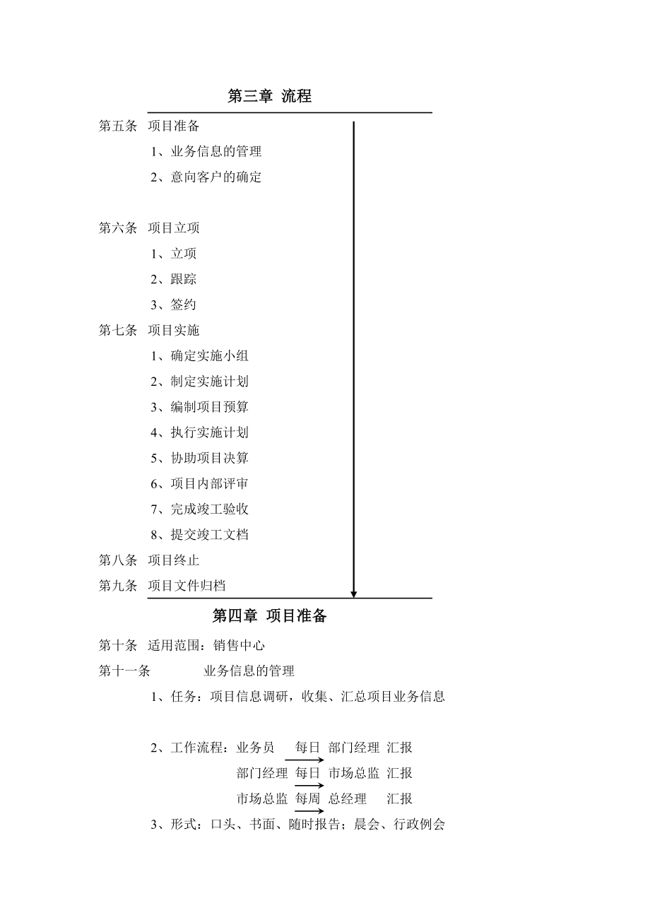 公司项目管理制度（制度范本、doc格式） .doc_第2页