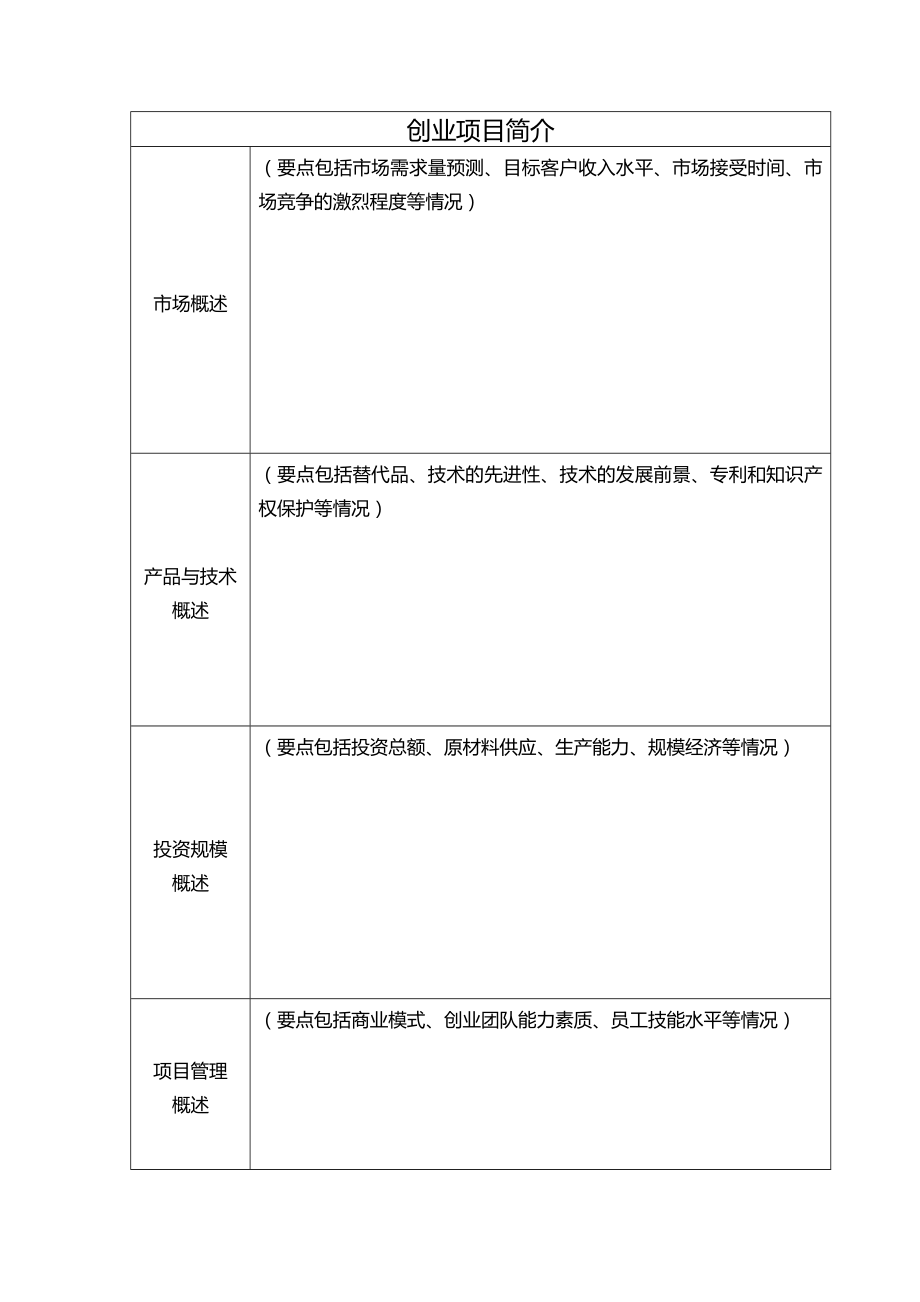 江苏省大学生优秀创业项目推荐表.doc_第2页