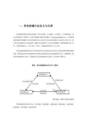 中国劳务派遣行业现状及其前景预测分析.doc