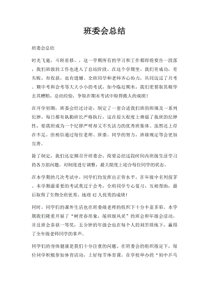 班委会总结.docx