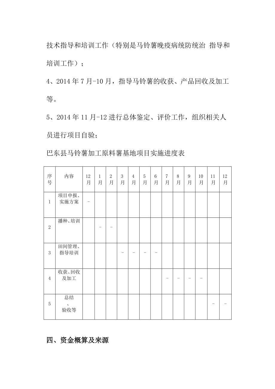 退耕还林成果马铃薯商品薯基地建设实施方案.doc_第3页