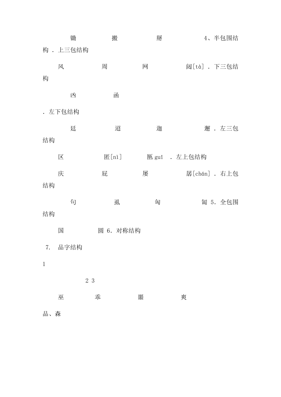 汉字结构类型图示表.docx_第2页