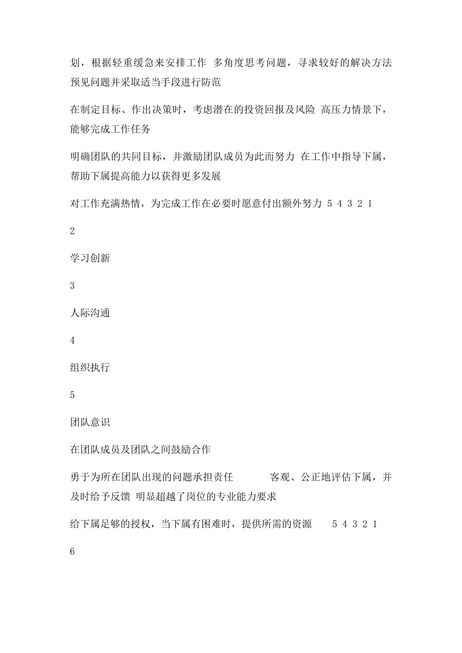 物管部工程人员绩效考核表.docx_第3页