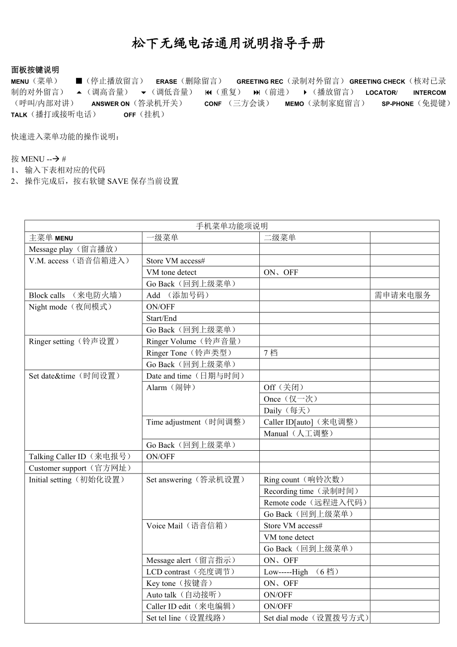 松下9331[1].9341说明指导手册.doc_第1页