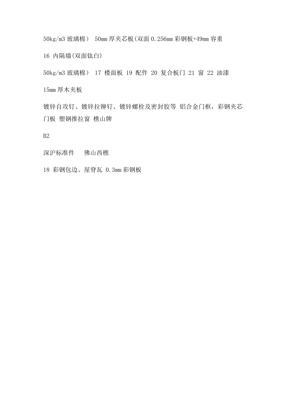 板房材料表.docx_第2页