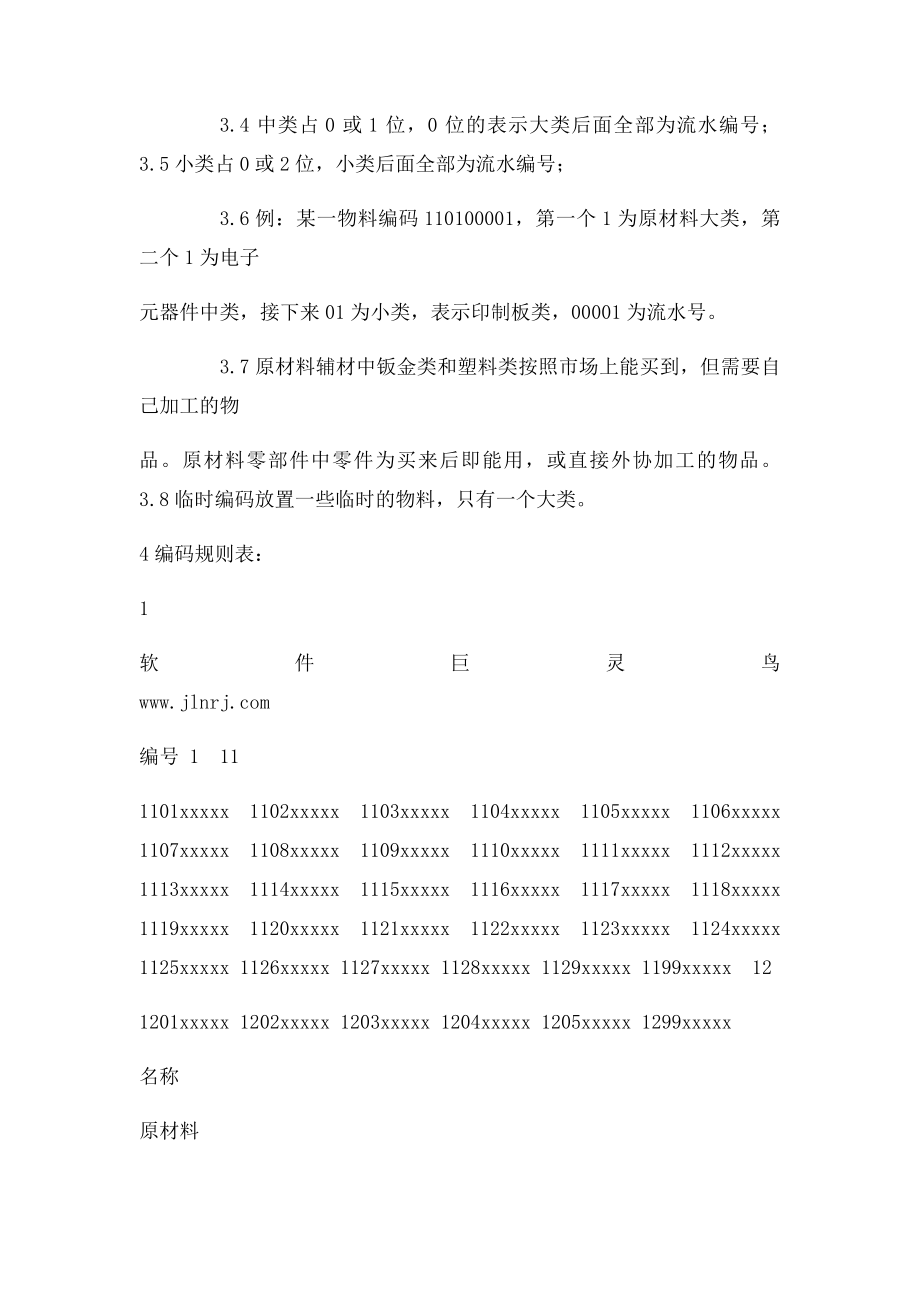 某电子公司物料编码规则.docx_第2页