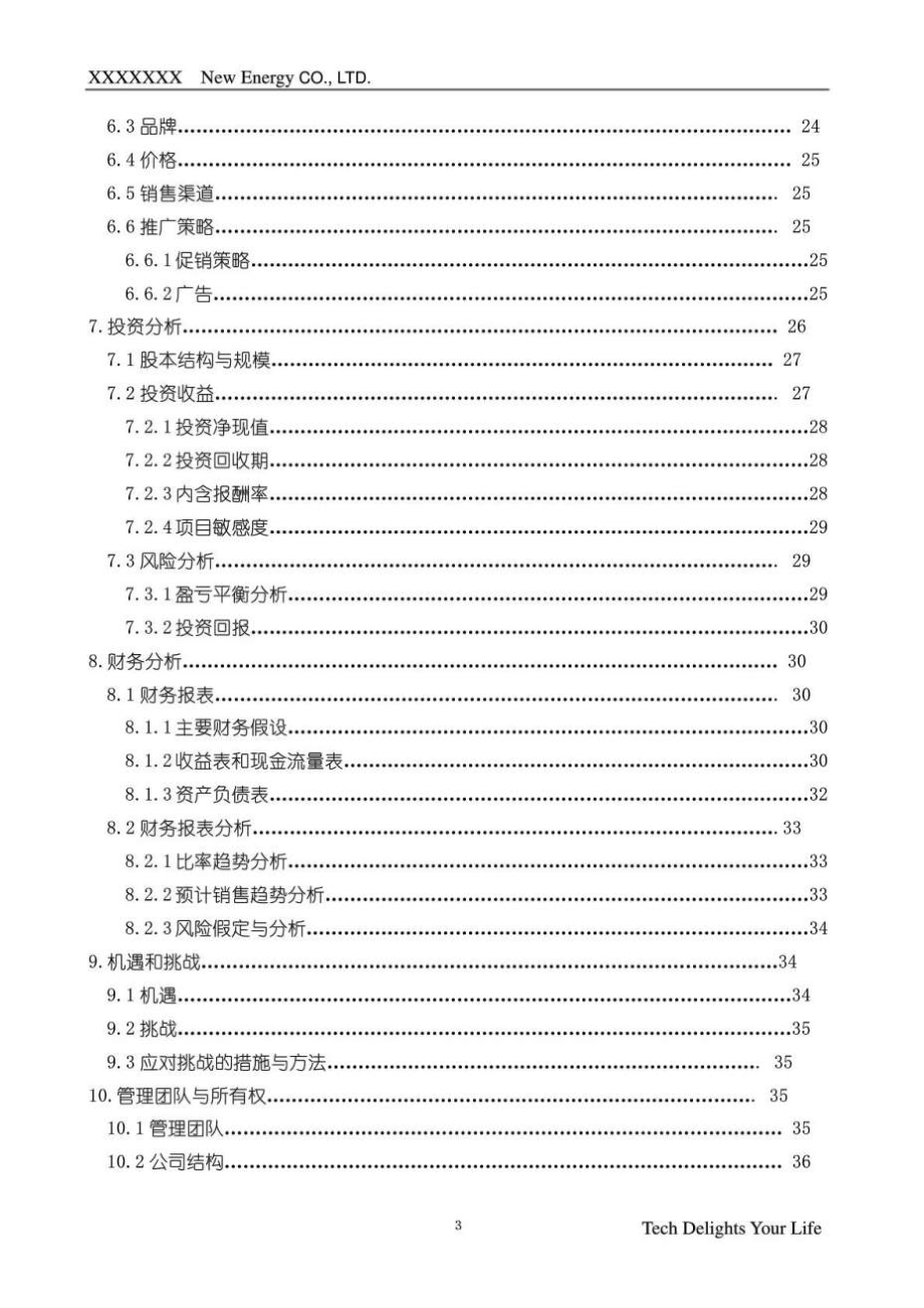 某新能源有限公司商业计划书最终版.doc_第3页