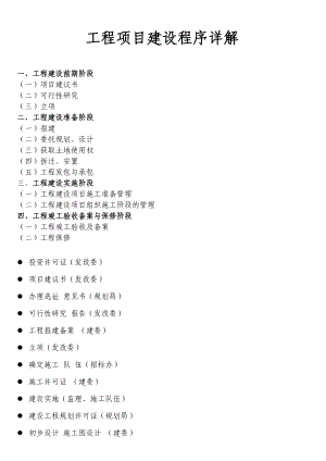 工程项目建设程序详解(史上最全).doc