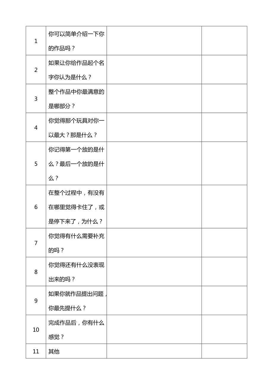 个体沙盘游戏过程记录表.doc_第2页