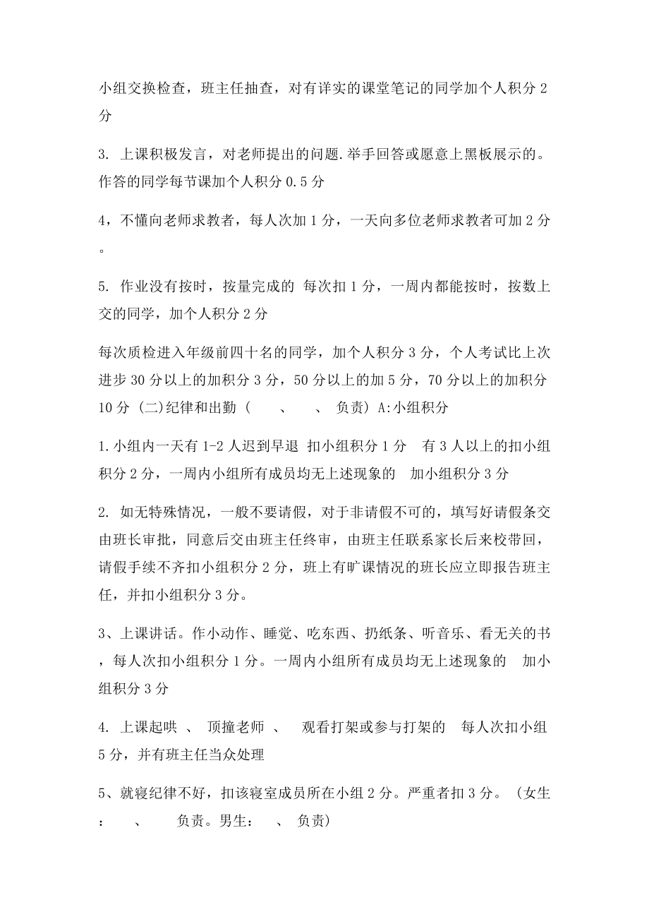 班级管理积分制度.docx_第2页