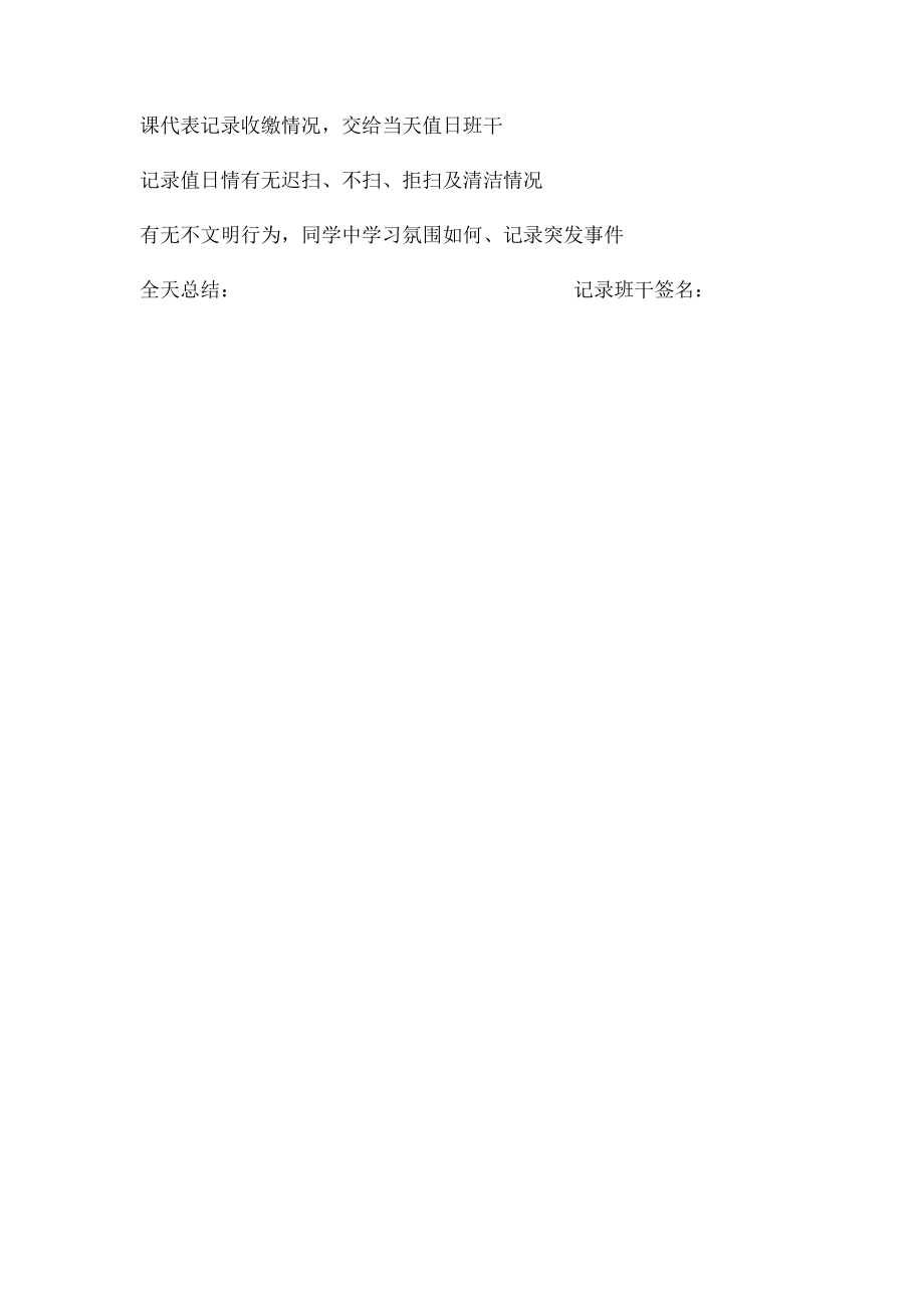 班级日志记录表.docx_第2页