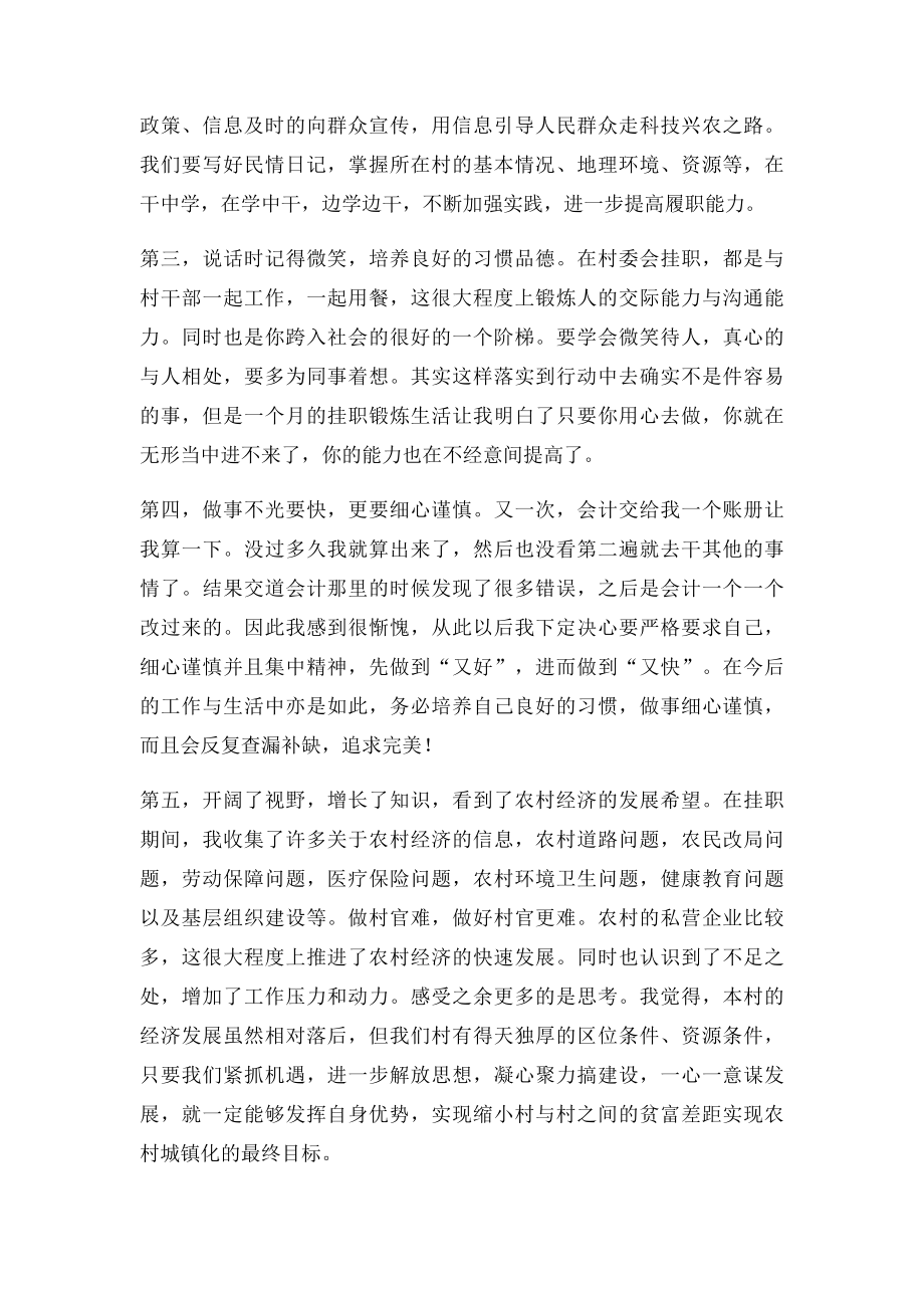 暑假挂职锻炼心得体会.docx_第3页