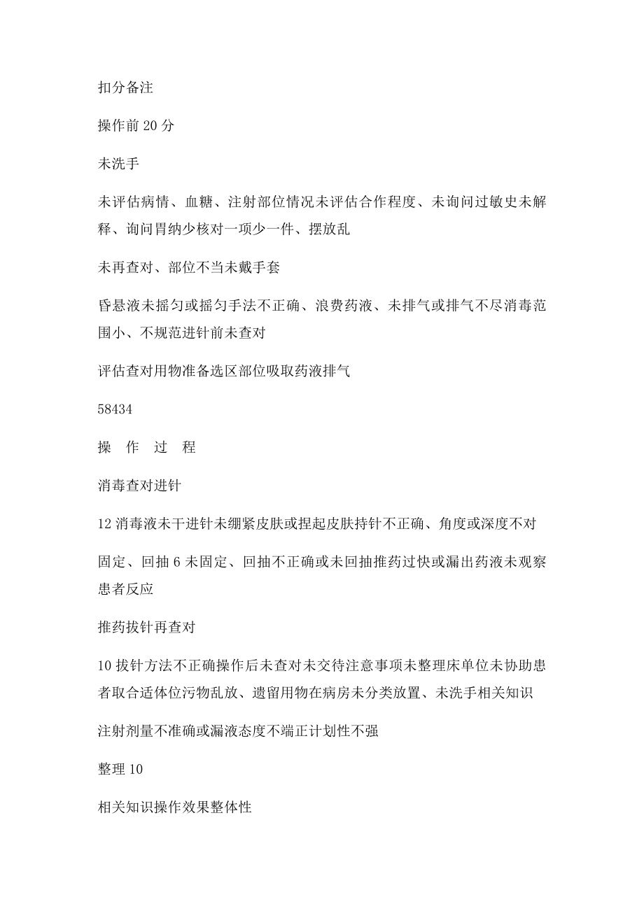 皮下注射胰岛素操作流程及评分.docx_第3页