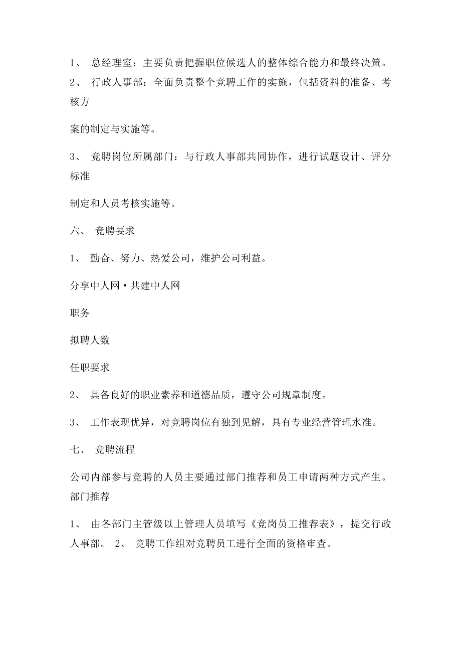 某某公司岗位竞聘方案.docx_第2页