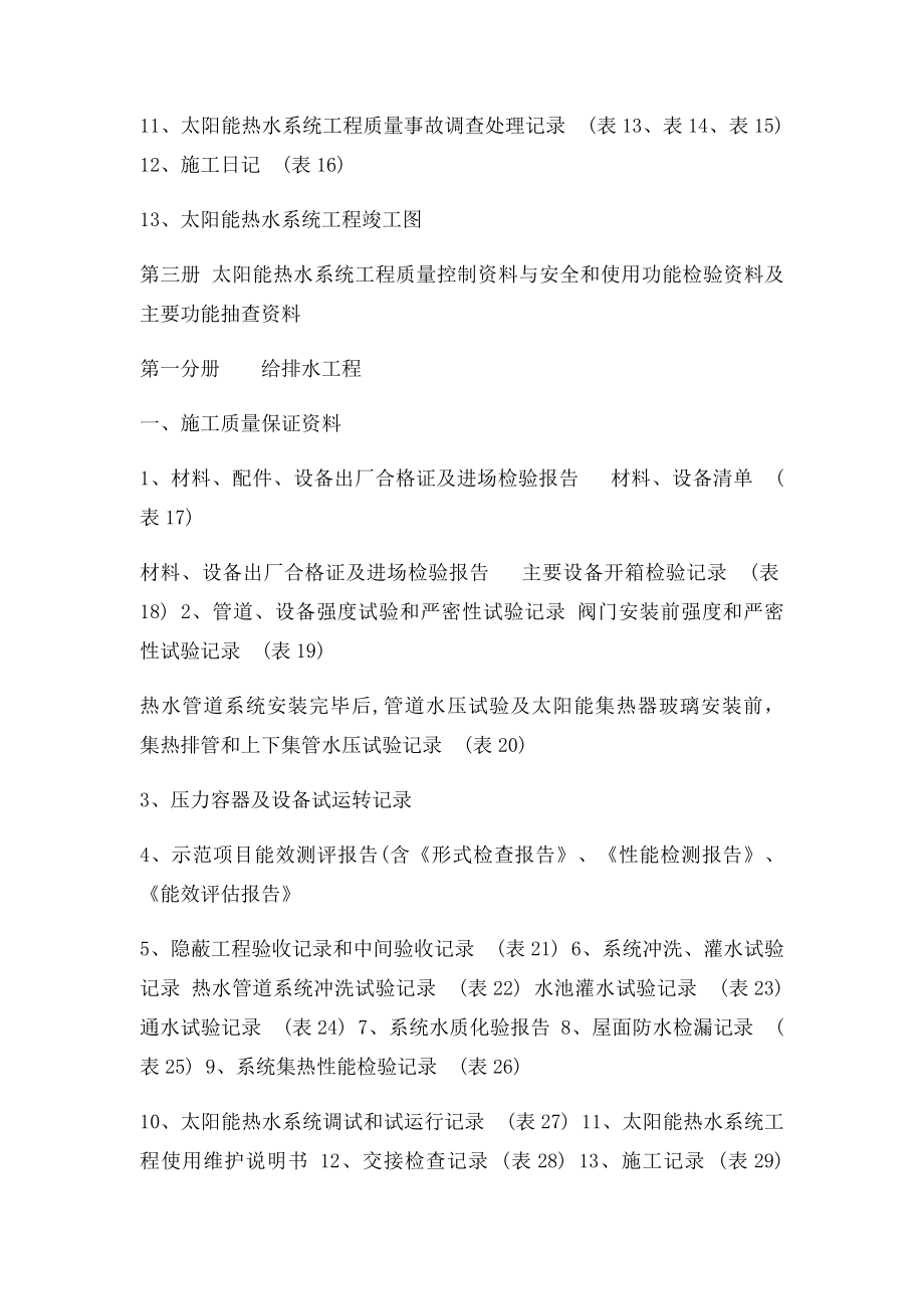 海南省太阳能热水系统工程竣工验收资料目录.docx_第2页