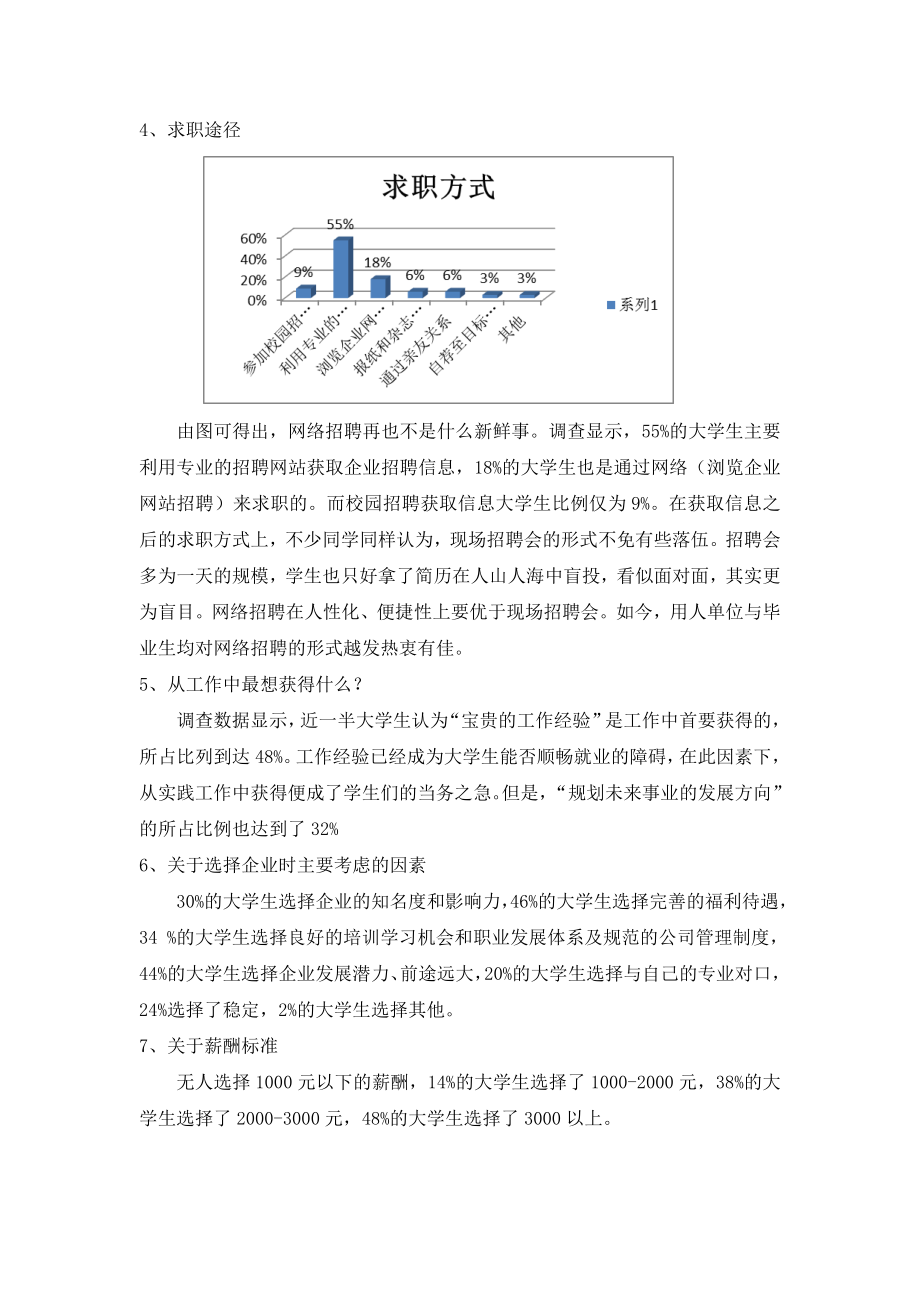 关于大学生就业意向的调查报告.doc_第3页