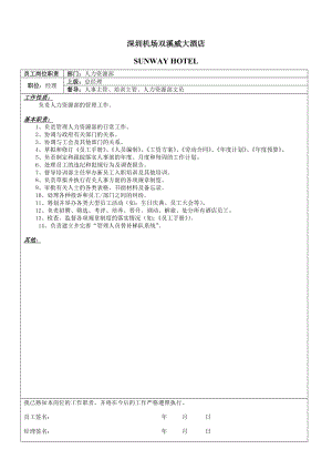 深圳某酒店管理制度.doc