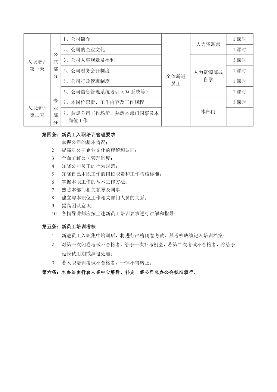 新员工入职培训管理办法.doc_第2页