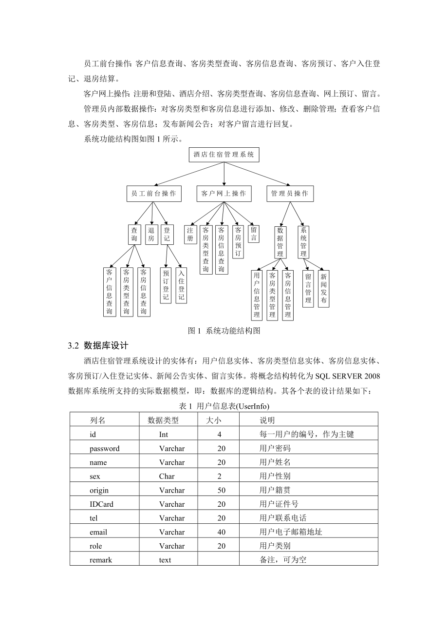 基于BS模式的酒店住宿管理系统的设计与实现.doc_第3页