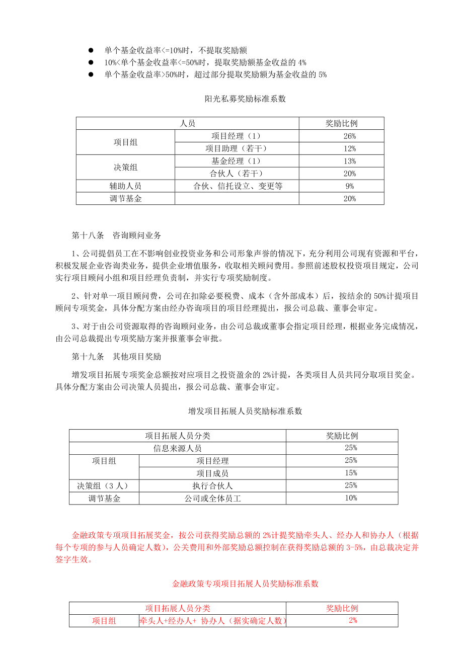 股权投资公司项目拓展（业务开拓）奖励办法（范本）.doc_第3页