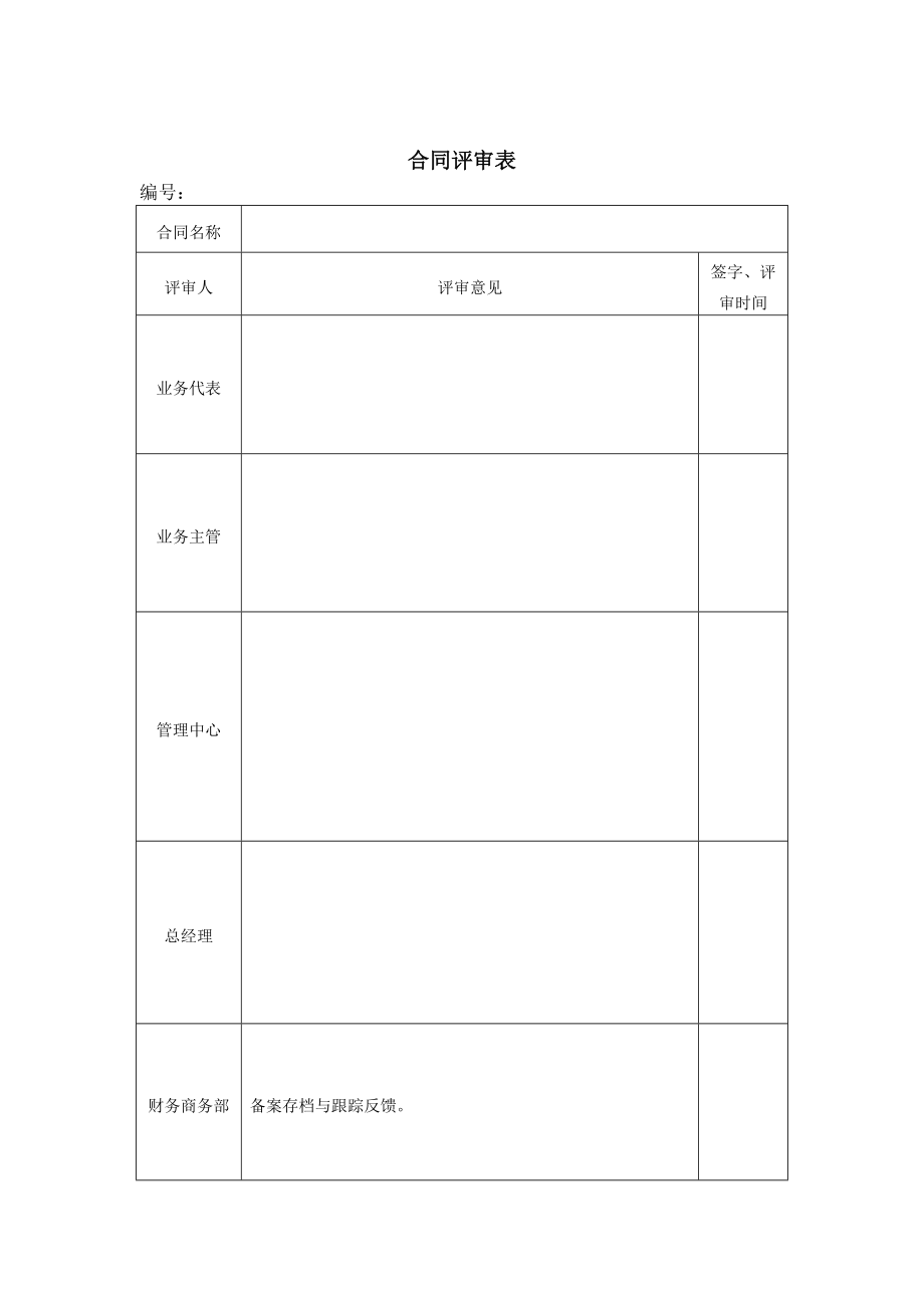 商务合同审批流程控制标准.doc_第3页