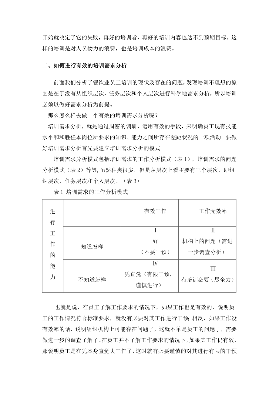 餐饮企业新员工培训方案.doc_第2页