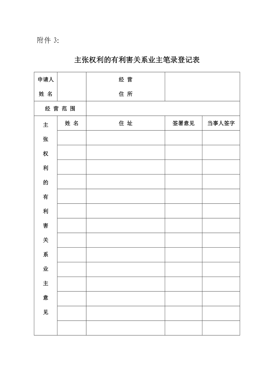 住宅改变为经营性用房申请表.doc_第3页