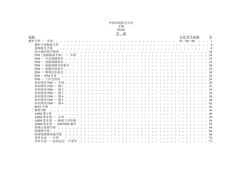 B737机型培训资料手册查询方法.doc_第1页