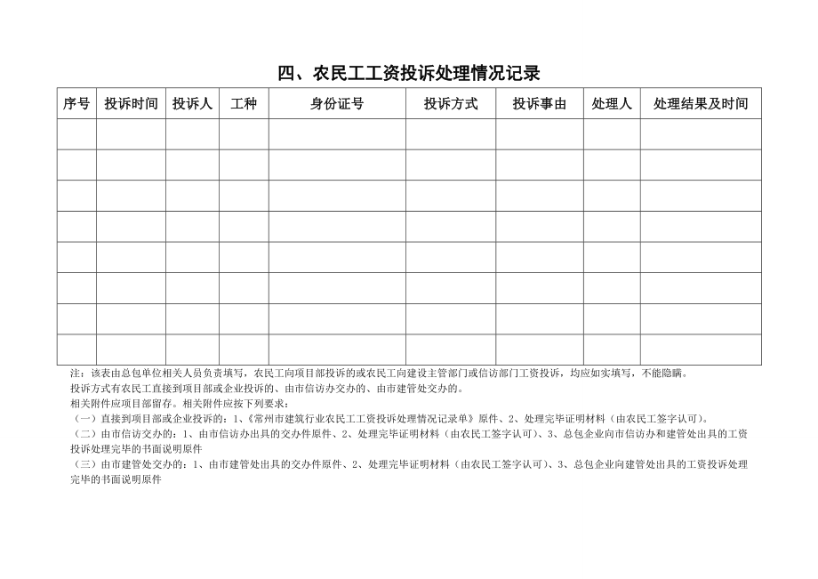 农民工工资投诉处理情况记录.doc_第2页