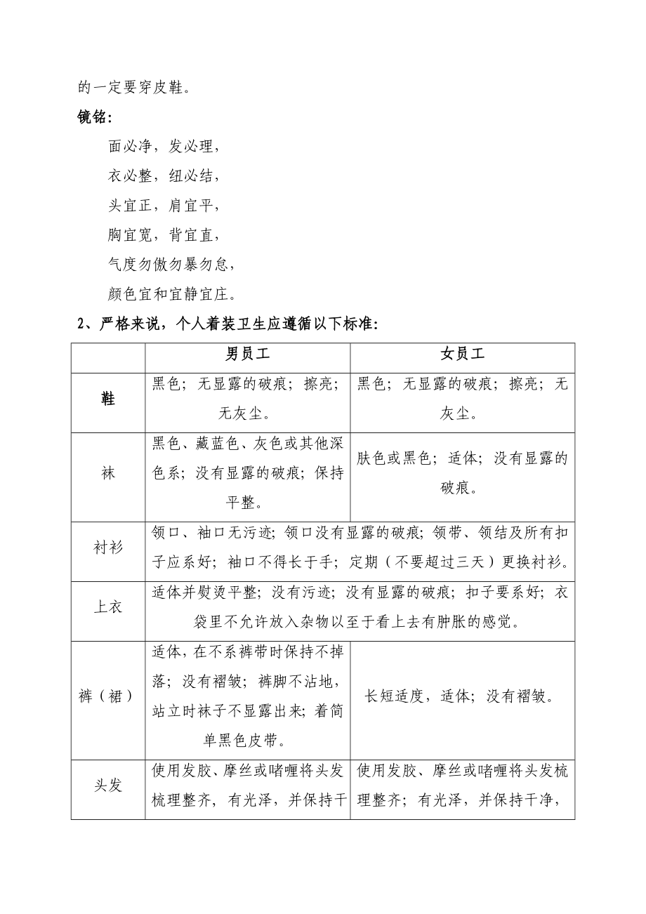 前台接待礼仪培训方案.doc_第2页