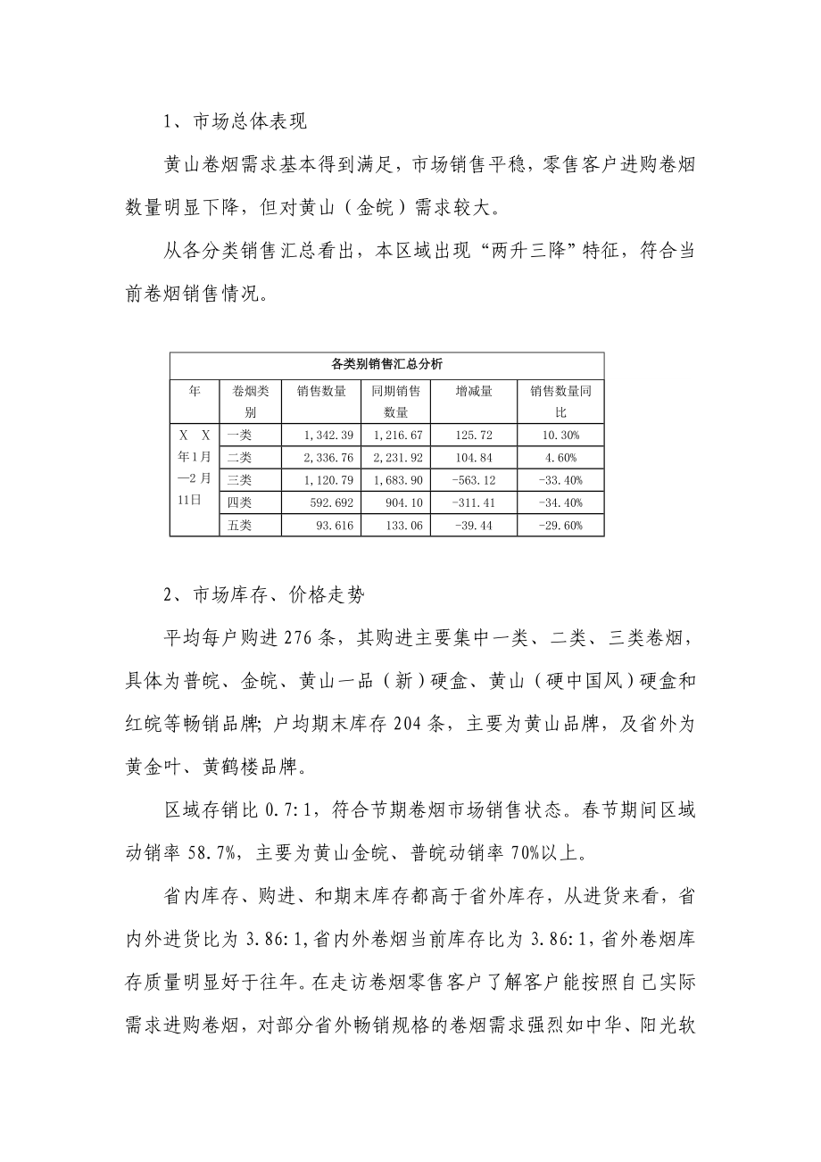 烟草专卖区域节后市场调研报告　.doc_第2页