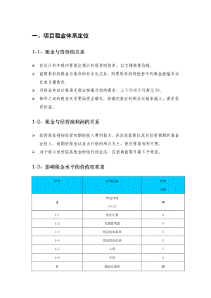 商业地产的价格体系 .doc