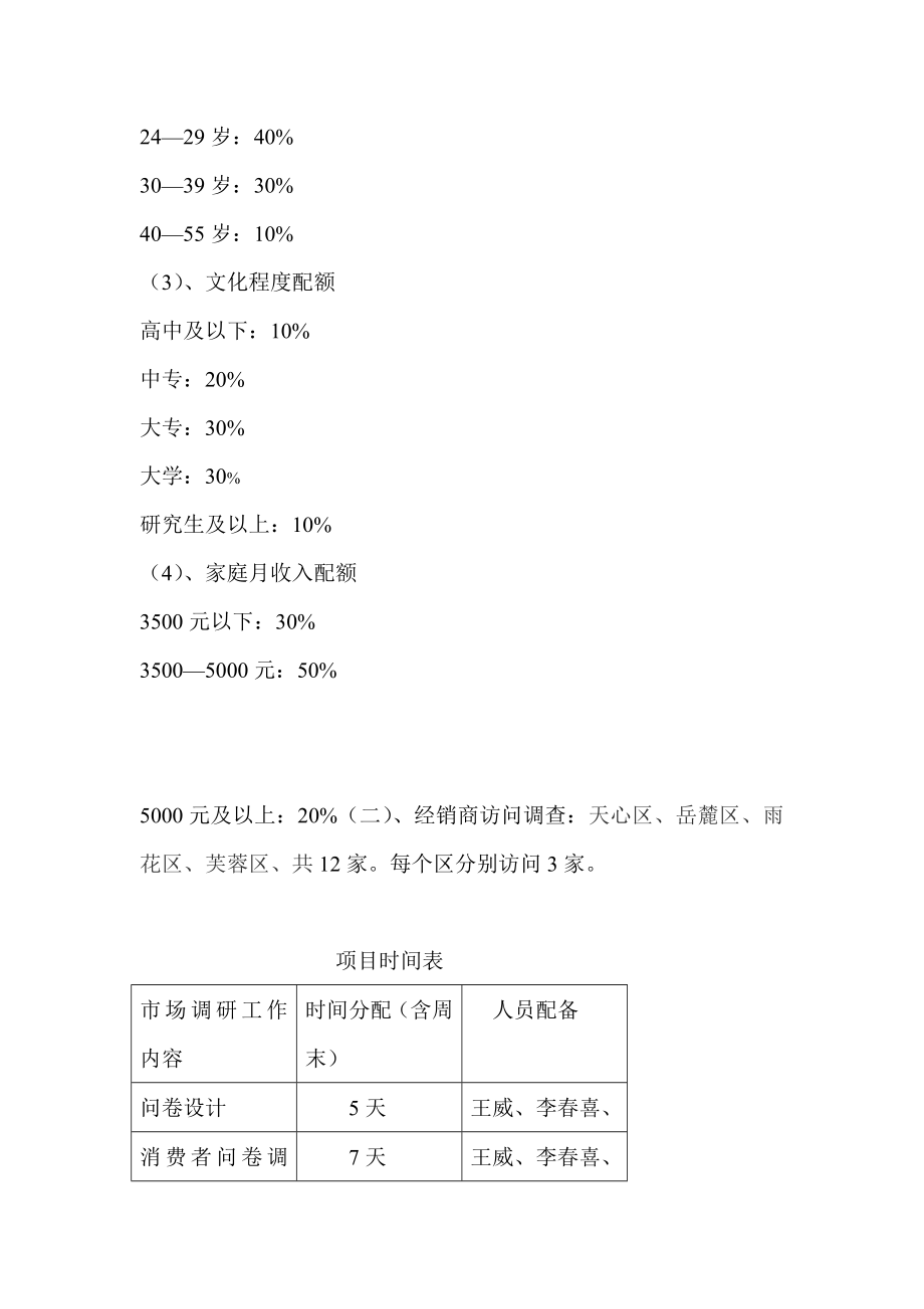 食品公司鸭类食品市场调研计划.doc_第3页