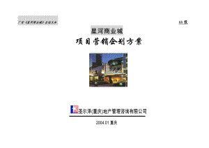 [房地产]星河商业城项目营销企划方案.doc