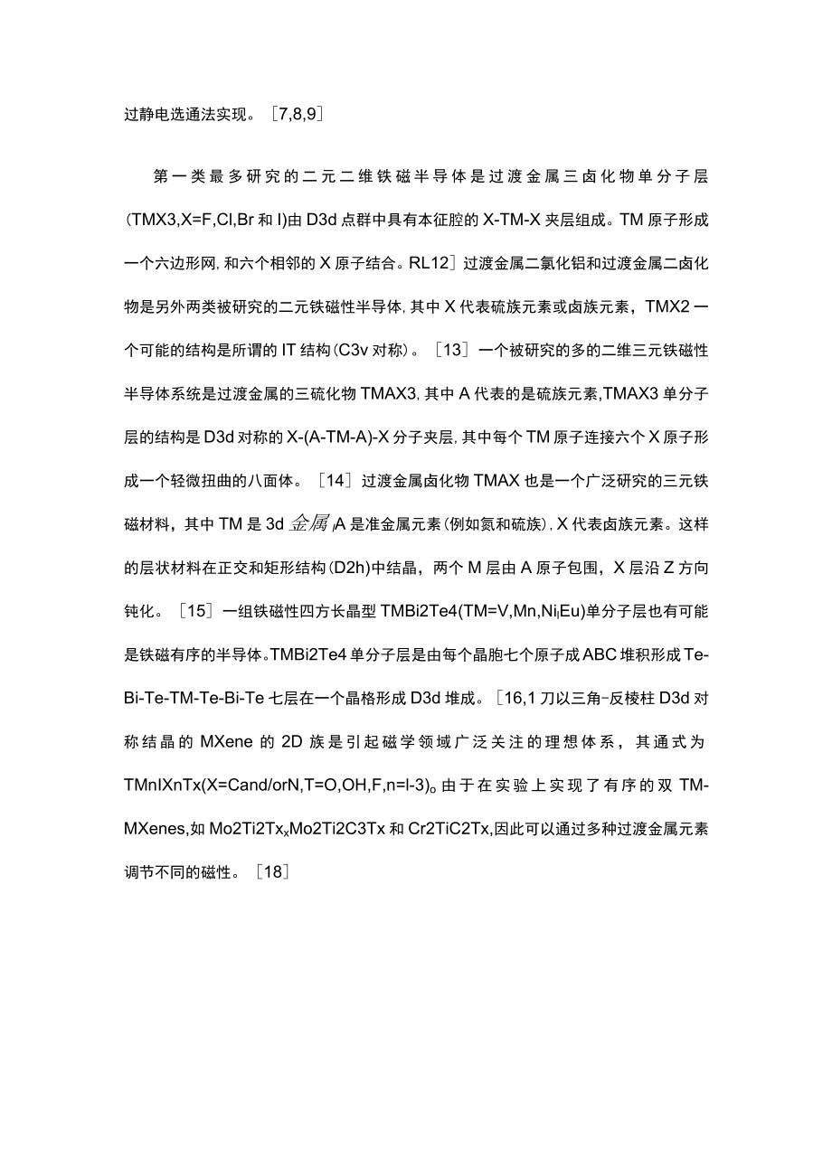 二维磁性半导体材料的结构搜索文献综述.docx_第2页