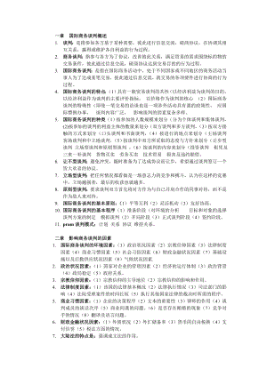 00186 国际商务谈判 考前复习资料.doc