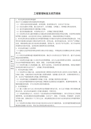 工程管理制度及奖罚措施.doc