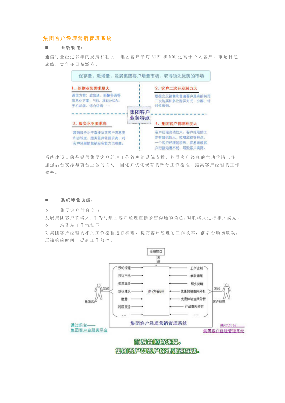 集团客户经理营销管理系统.doc_第1页