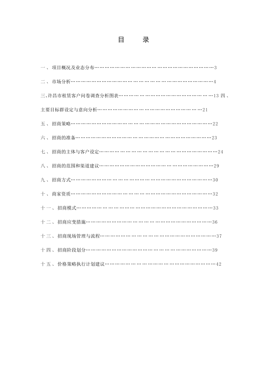 河南许昌上海城首期商业项目招商策划与执行方案（46页）.doc_第2页