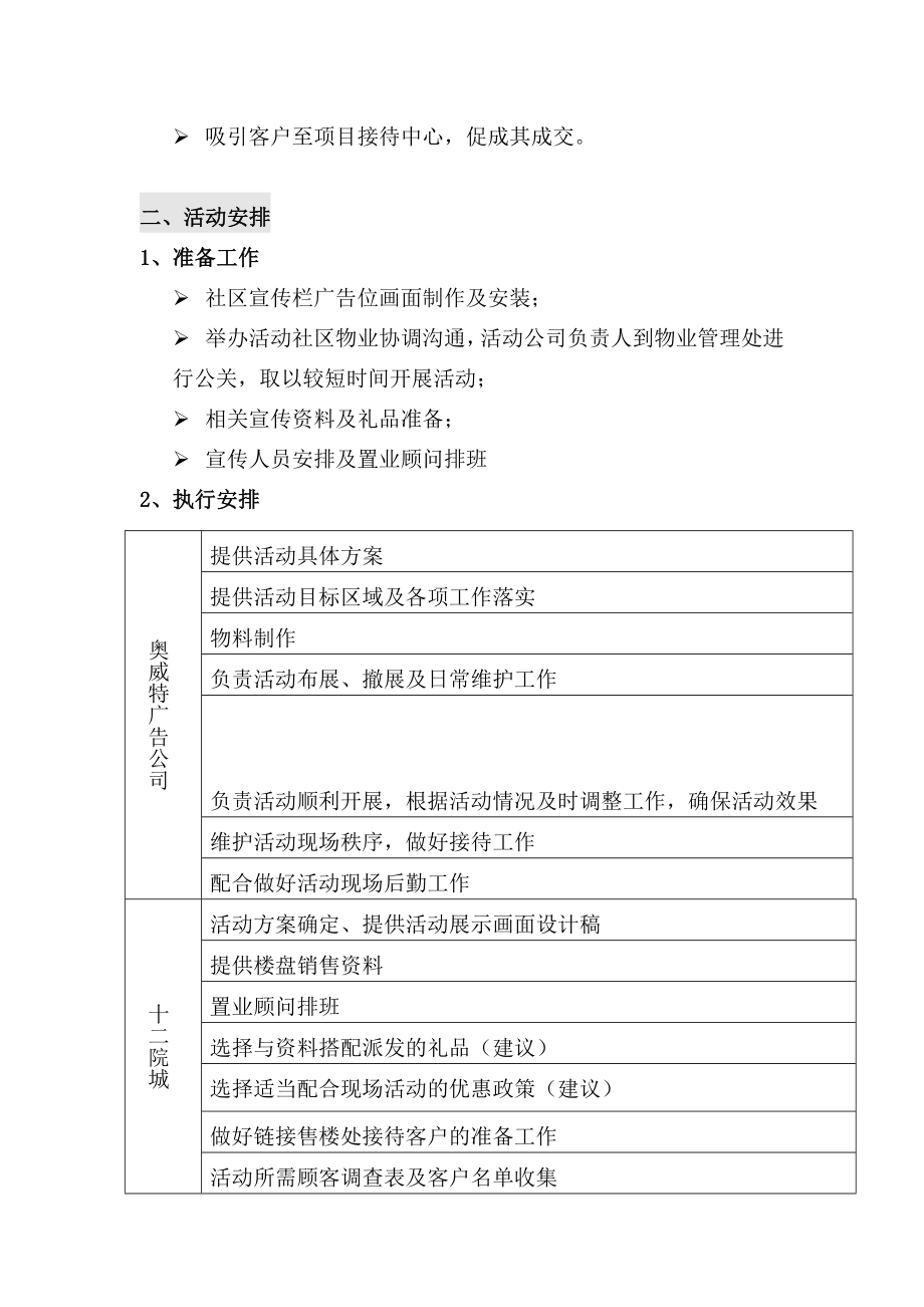 楼盘市内社区推广活动方案.doc_第2页