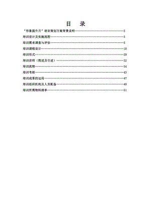 形象月培训策划方案.doc