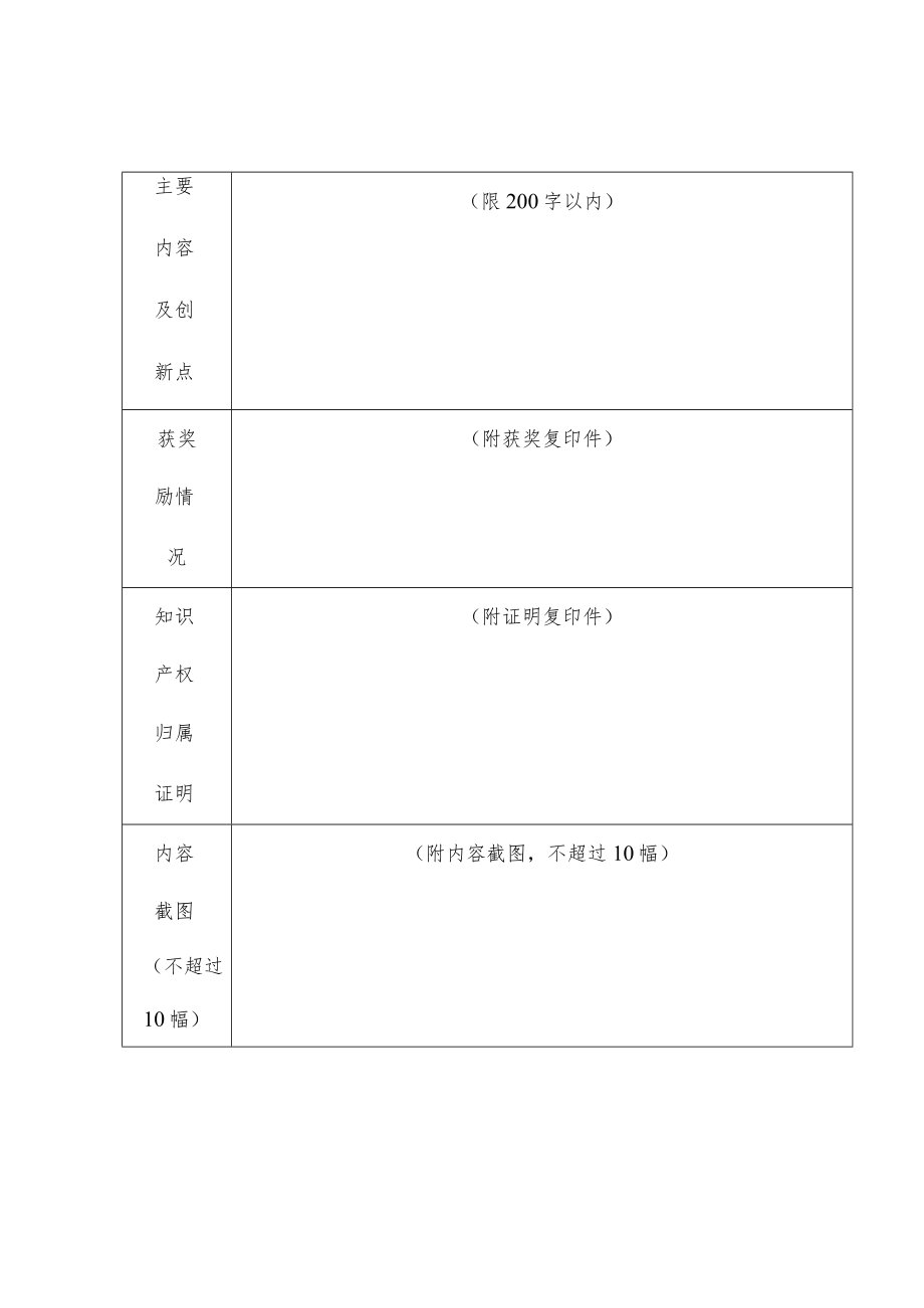 第十届湖南省优秀科普作品推荐表.docx_第2页